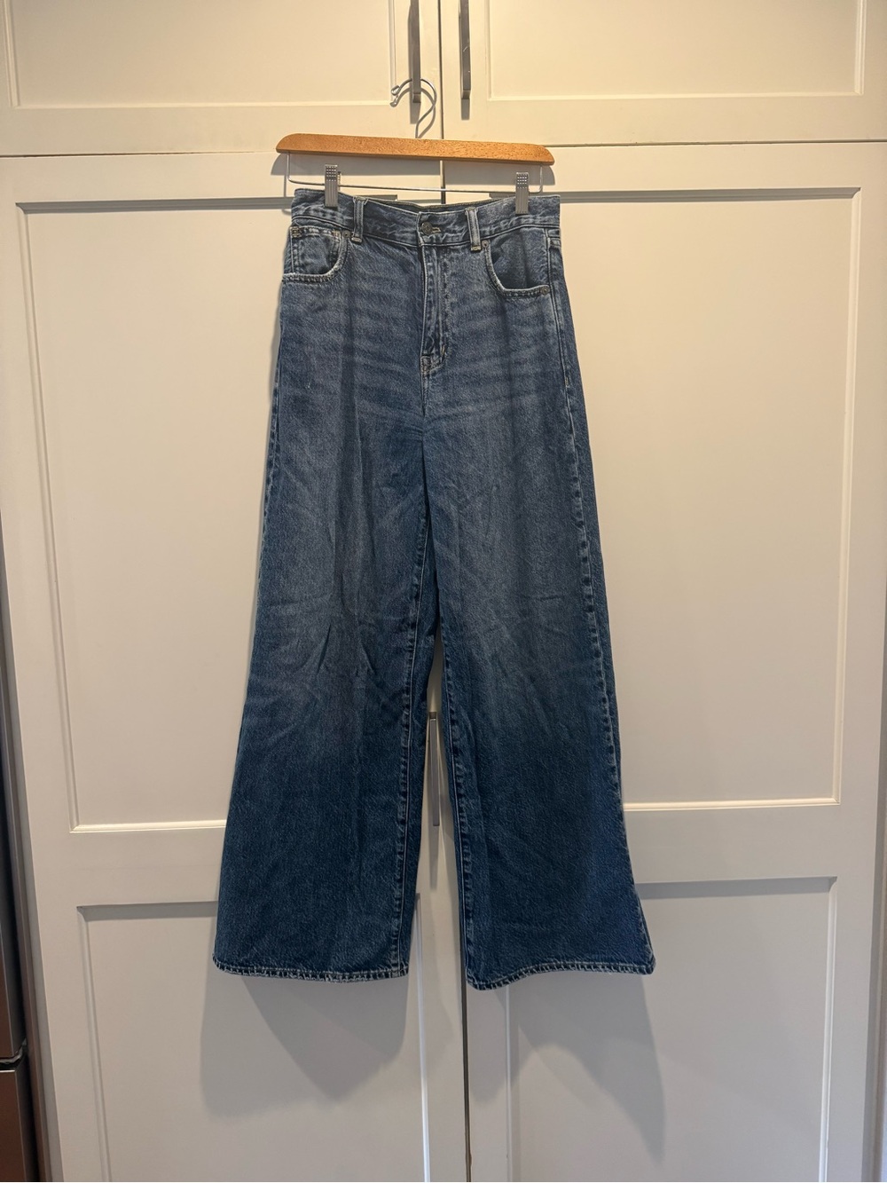 Authentic Like New Madewell Wide Leg High-Rise Women's Jeans - Blue